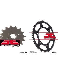 Front & Rear Sprocket Kit for SUZUKI RM400 78 JT Sprockets