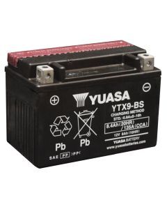 Yuasa Maintenance Free YTX9BS 12 Volt Battery YUAM329BS