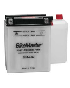 Performance Conventional Battery For Honda VT700C Shadow 1986-1987 White