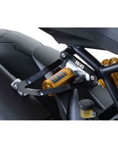 R&G Racing Black Exhaust Hanger For 2017-2018 Ducati Monster 1200