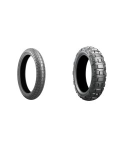 Bridgestone Battlax Adventure Trail AT41 90x90x21 And Battlax Adventurecross AX41 150x70x17 Full OEM Tire Set For BMW F900GS / Adventure 2024+