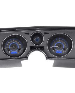 Dakota Digital 1969 Chevrolet Chevelle/ El Camino VHX Gauge Kit with Analog Clock VHX-69C-CVA