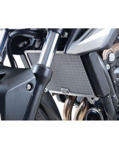 R&G Racing Black Aluminum Radiator Guard For 2016-2018 Honda CB500F RAD0206BK