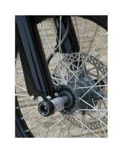 R&G Racing Black Fork Protectors For 2024-2025 Husqvarna TE 125 FP0123BK