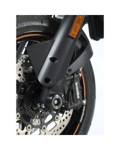 R&G Racing Black Fork Protectors For 2008-2009 KTM 690 Enduro