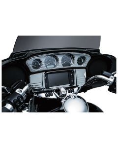Kuryakyn Chrome Dash Switch Panel Batwing Accent Harley Bagger Touring 2014-2017