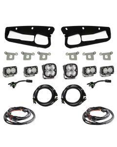 Baja Designs Fog Pocket Light Kit Dual S2 Series Multi Pattern Clear Lens Toggle Wiring 447763