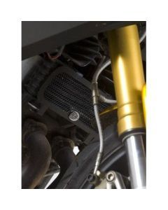 R&G Racing Black Oil Cooler Guard For 2005-2009 Benelli Caf Racer 1130 OCG0017BK