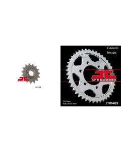 Front & Rear Sprocket Kit for Street KAWASAKI ZX600G Ninja ZX-6R 1998-2002