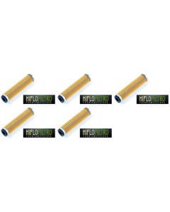 Set of 5 Hi Flo - Oil Filter Hf631