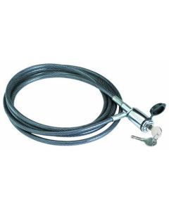 Cequent 63233 Tow Ready 10' Dead Bolt Aircraft Cable With Lock