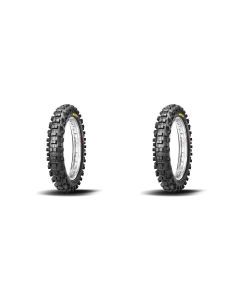 Pair of Maxxis Maxxcross SI M7312 Bias Dirt Bike Tires Rear 120/90-19 (2)