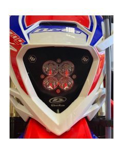 Baja Designs Headlight Kit A/C Converter Squadron Sport Series Spot Pattern Clear Lens 557050AC