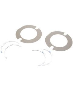 Letric Lighting Bullet Style Turn Signal Insert Adaptor Kit Flat Lens