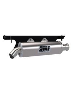 HMF Muffler Polaris RZR XP/4 1000 24-25 Stainless Titan-QS Slip On Exhaust Billet End Cap