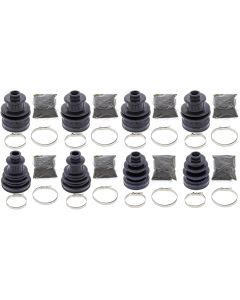 Compl FR & RR Inner & Outer CV Boot Rep Kit Ranger 4X4 900 Diesel Crew 12-13