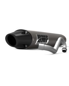 HMF Muffler Yamaha YXZ 1000R 16-25 Gun Metal Performance Full System Exhaust Black Euro End Cap
