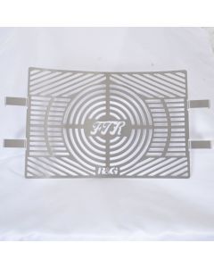 R&G Racing Stainless Steel Branded Radiator Guard For 2019-2024 Indian Motorcycles FTR1200