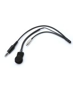 Rugged Radios IMSA 4C Wired Open Face Helmet Kit with M102 Military Mic HK-IF