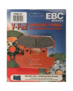 EBC 1 Pair V-Pad Semi-Sintered Touring Brake Pads MPN FA124/2V