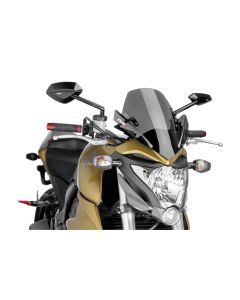 Puig Naked Bike Windshield Sport Dark Smoke - 5645F