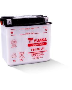 Yuasa Conventional YB16BA1 12 Volt Battery YUAM22161