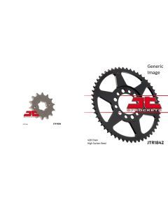Front and Rear Steel Sprocket Kit for OffRoad YAMAHA TW200 1987-1994