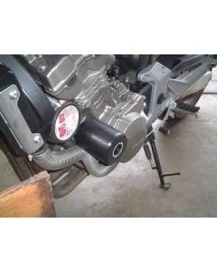 R&G Racing Black Classic Style Crash Protectors For 2002-2008 Honda CB900F 919Hornet