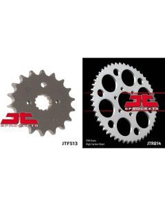 Front & Rear Sprocket Kit for SUZUKI GSX400 ED,EZ,S-Z,D,E,F,G,H-GK51/53C 82-87
