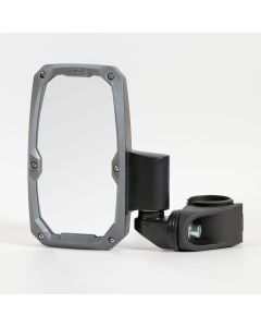 Seizmik Embark Side View Mirrors with ABS Body & Bezel For 1.75? Round Tube