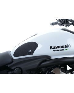R&G Racing Black Tank Traction Grip For 2017-2024 Kawasaki Vulcan S EN650