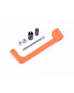 R&G Racing Red Moulded Lever Guard MLG0010BK