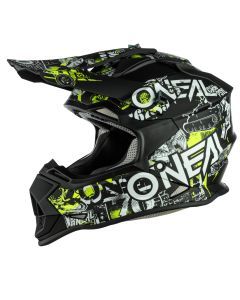 O'Neal 2 SRS Attack Black / Neon Helmet