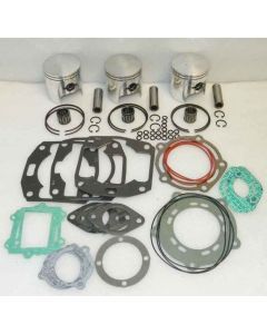 WSM Top End Rebuild Kit For Tiger Shark 1000 97-98 .5mm Over 010-853-12