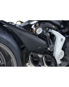 R&G Racing Black Boot Guard Kit For 2016-2020 Ducati XDiavel