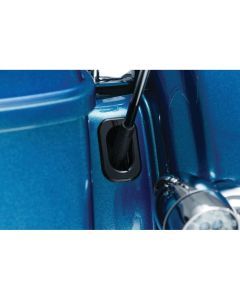 Kuryakyn Rear Black Fender Antenna Hole Accent Cover Harley 06-18 Touring Bagger