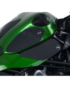 R&G Racing Black Tank Traction Grips 4 Piece Kit For 2022-2023 Kawasaki Ninja H2 SX SE ZX1000