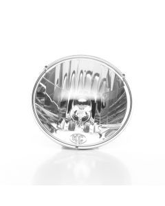 KC HiLiTES 7" H4 DOT Halogen Headlight - Driving Beam - Single - Universal / 97-06 Jeep TJ