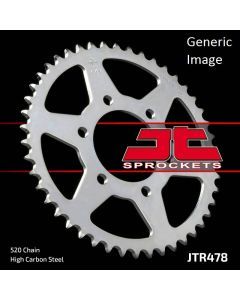 Steel Rear Sprocket 45T for Street KAWASAKI ZX600 Ninja ZX-6RR 2005-2006