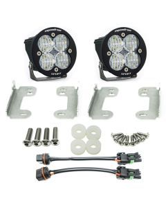 Baja Designs Fog Pocket Light Kit Squadron-R Sport Series Wide Cornering Pattern Clear Lens 447070