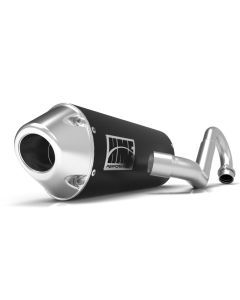 HMF Muffler Honda TRX 450R 06-14 Black Performance Full System Exhaust Euro End Cap Side Mount