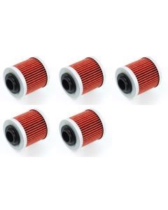 Set of 5 Hi Flo - Oil Filter Hf560