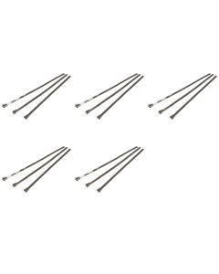 Set of 5 Cv Boot Clamp 10 Inch