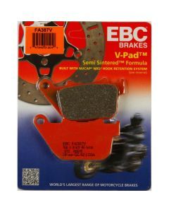 EBC 1 Pair V-Pad Semi-Sintered Touring Brake Pads MPN FA387V