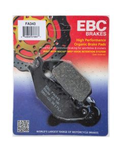EBC 1 Pair FA Series Organic Replacement Brake Pads MPN FA343