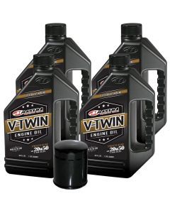 Synthetic Blend Engine Oil Change Kit Harley Davidson Evolution V-Twin HF170B