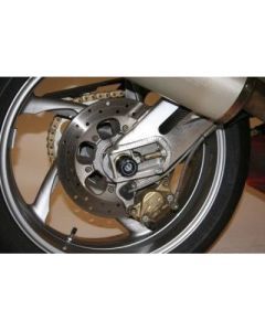 R&G Racing Black Spindle Sliders For 2003-2010 Benelli Tornado Tre 900Novecento