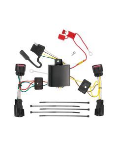 T-One Trailer Hitch Custom Harness, 4-Way Flat, w/Circuit Protected Module fits 2010-2011 Chevrolet Camaro