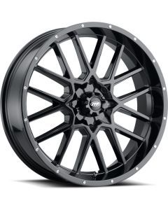 ITP Storm Series Hurricane Wheel Matte Black 20x6.5 4/137 4+2.5 2022517705B