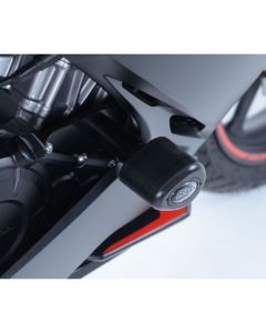 R&G Racing Black Aero Style Crash Protection Bobbins For 2017-2020 Honda CBR250RR